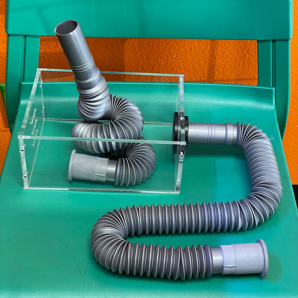 Nasan Fume Extractor with Dust Enclosure v2.0 [Glass N Glue Edition